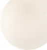 A close-up, abstract view of a white, circular object, likely a light fixture or part of one, against a white background. Produktbild-Vorschau