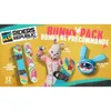 Marketing image for a Riders Republic pre-order bonus pack featuring bunny-themed cosmetic items. Náhľad obrázku produktu