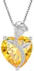 Ketting voor dames, zilver 925, geboortesteen roos, Productafbeelding-voorbeeld 1