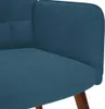 vidaXL Fauteuil relax bleu velours Voir les images du produit 5