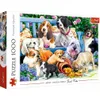 Puzzle 1000 Teile Hunde im Garten Produktbild-Vorschau 5