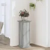 vidaXL Supporto per piante Grigio Sonoma 33x33x80 cm Anteprima dell’immagine prodotto 2