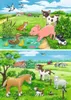 2 x 12 Teile Ravensburger Kinder Puzzle Tierkinder auf dem Produktbild-Vorschau 4