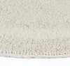 HOMESCAPES Runde Battematte creme 80 cm aus 100% Baumwolle Produktbild-Vorschau 4