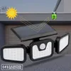 3-stranná solárna nástenná lampa so senzorom pohybu, Náhľad obrázku produktu 4
