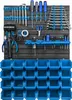 A tool organizer wall panel with various tools and storage bins. Anteprima dell’immagine prodotto