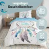 Traumfänger Bettwäsche Dreamcatcher Türkis-Blau, 2-teilig,  Produktbild-Vorschau 6