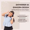 PARSA Beauty Kids Haarbürste Einhorn Regenbogen, sanftes Produktbild-Vorschau 3