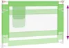 vidaXL Barrière de sécurité pour jeune enfant Vert 100x25 Voir les images du produit 6