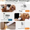 Oneisall Hundeschermaschine mit Staubsauger, 7 in 1 Profi Produktbild-Vorschau 2