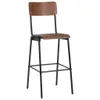 3-teiliges Bar-Set Stahl Braun Schwarz Produktbild-Vorschau 9