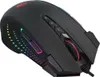 A black gaming mouse with RGB lighting. Anteprima dell’immagine prodotto