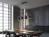 Lampadario TOMMY nero e oro 4xE14x28W in metallo, Anteprima dell’immagine prodotto 8