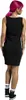 RED by EMP Damen schwarz/petrolfarbenes kurzes Kleid S Produktbild-Vorschau 8
