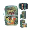 DEPESCHE DINO World Federtasche DANGER 3-Fach gefüllt Produktbild-Vorschau 3