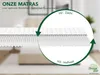 Ergonomische 7-zone matras van koudschuim | 160 x 200 cm | Productafbeelding-voorbeeld 4