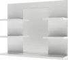 Koupelnová zrcadlová skříňka Vicco Wilbur Bílá 58.8 x 50 cm Náhled obrázku produktu 1