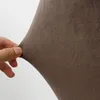 6 Stück XL Velvet Stretch Esszimmerstuhl Hussen - Elasthan Produktbild-Vorschau 5