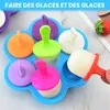 Moules à glace en silicone Fleau - Moules à glace à Voir les images du produit 8