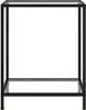 vidaXL Konzolový stolík Transparent 60x35x75 cm Tvrdené Náhľad obrázku produktu 1