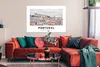 MuchoWow® Poster Portugal - Europa - Rot - Silhouette Produktbild-Vorschau 2