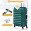 KESSER® Reisekoffer Hartschalen Koffer mit Zahlenschloss, Produktbild-Vorschau 2