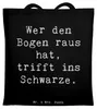 Mr. & Mrs. Panda Einkaufstasche Spruch Bogensport Meister - Produktbild-Vorschau 1
