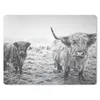 MuchoWow® Mauspad Mousepad Schottische Hochlandbewohner - Produktbild-Vorschau 1