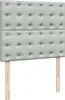 Boxspringbett mit Matratze Hellgrau 120x200 cm Samt Produktbild-Vorschau 7