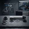 Oś drążona Shimano kompletna do osi przedniej HB-MT400-B o Podgląd zdjęcia produktu 2