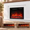 HOMAVO cheminée électrique avec meuble, 23 pouces, Voir les images du produit 4