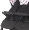Kočík pre dvojčatá Lorelli TWIN + Nánožník + Taška na kočík Náhľad obrázku produktu 9