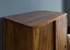 MASSIVMOEBEL24 Kleiderschrank Mango 100x60x180 braun geölt Produktbild-Vorschau 4