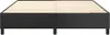 vidaXL Boxspringbettgestell Schwarz 160x200 cm Kunstleder Produktbild-Vorschau 4