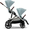 COLUMBUS Kinderwagen GAZELLE S Sitzeinheit TPE Stormy Blue, Produktbild-Vorschau 2
