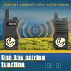 Radio Retevis RB647 PMR446, impermeabile IP67, mini radio Anteprima dell’immagine prodotto 6