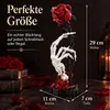 Blumen Bausteine mit Skelett Hand, Rosen Modell zum Produktbild-Vorschau 7