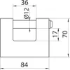ABUS 888/85 Cadenas à pistons en acier (monobloc), 4 clés à Voir les images du produit 5