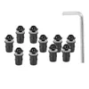 10PCS Motocykl M5x16mm/0.6in Sada šroubů čelního skla Náhled obrázku produktu 6