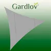 GARDLOV 23141 Sonnensegel 4x4x4 m grau Produktbild-Vorschau 14