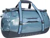 A blue and gray duffel bag with straps and handles, shown against a white background. Produktbild-Vorschau