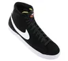 Nike Blazer Mid 77 Suede - Herren Schuhe Leder Schwarz Produktbild-Vorschau 9