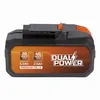 Powerplus 2x20v 5.0/2.5ah Batterie Orange  Orange One Size Produktbild-Vorschau 4