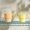 HOMLA PALLORA Glas mit Milchglasgriff gelb 0,25 l Produktbild-Vorschau 11