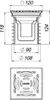 Dallmer Bodenablauf Pronto DN 100 m.GV Rahmen ES 120x120m Produktbild-Vorschau 4