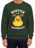 Rentier War t Gummiente Weihnachten Badeente Enten Produktbild-Vorschau 2