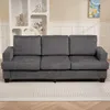 HOMCOM 3-Sitzer Sofa, Couch mit Armlehnen, Stahlbeinen, Produktbild-Vorschau 9