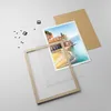 Gerahmtes Poster - Rahmen in heller Eiche - Küste Amalfi Produktbild-Vorschau 4