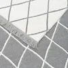 Designer Teppich Beidseitig Ethno Kelim Grau Weiss Rauten, Produktbild-Vorschau 7