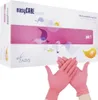 Nitril-Handschuhe 100 Stk. M - rosa Produktbild-Vorschau 1